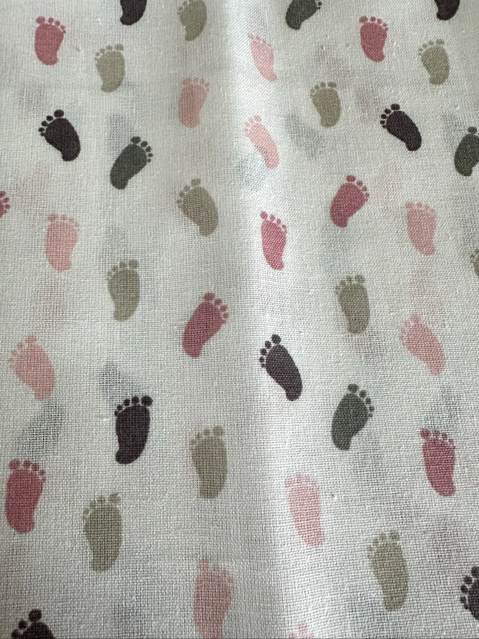 Chute coton petits pieds